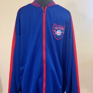Washington Bullets Full Zip Warm Up